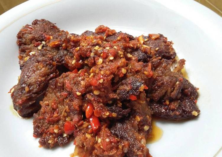 iResep Dendeng balado basahi oleh pita ummushofiyah Cookpad