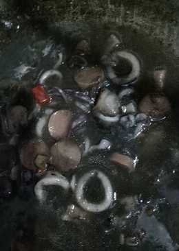 Cumi hitam saus tiram