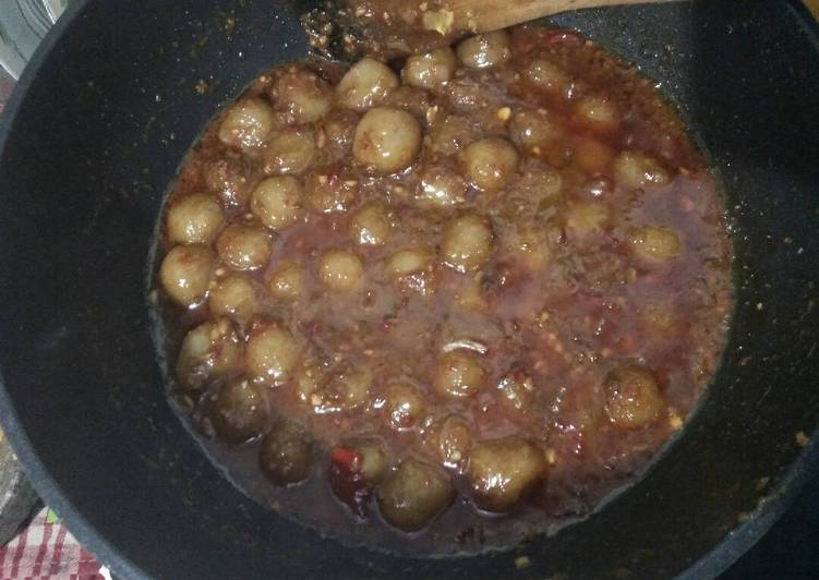 gambar untuk resep Cilok bandung bumbu kacang