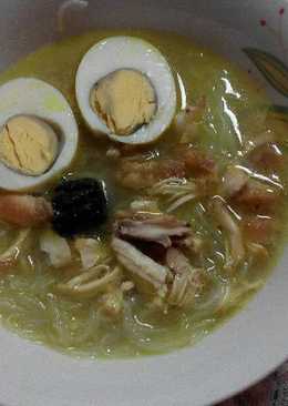 Soto ayam bumbu kuning