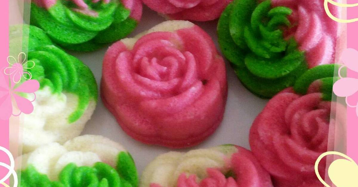 Resep Bolu Kukus Mawar (recook resep bunda Riya Fitriyani) Resep Bolu Kukus Mawar (recook resep bunda Riya Fitriyani)