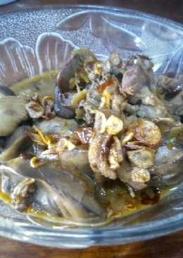 Jeroan ayam bumbu kecap