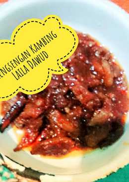 Krengsengan Kambing Merah