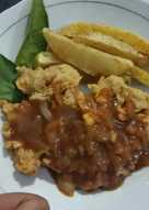 Steak daging krispi dan lembut