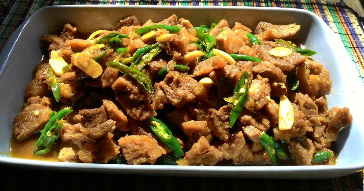 Daging cabe hijau 148 resep  Cookpad