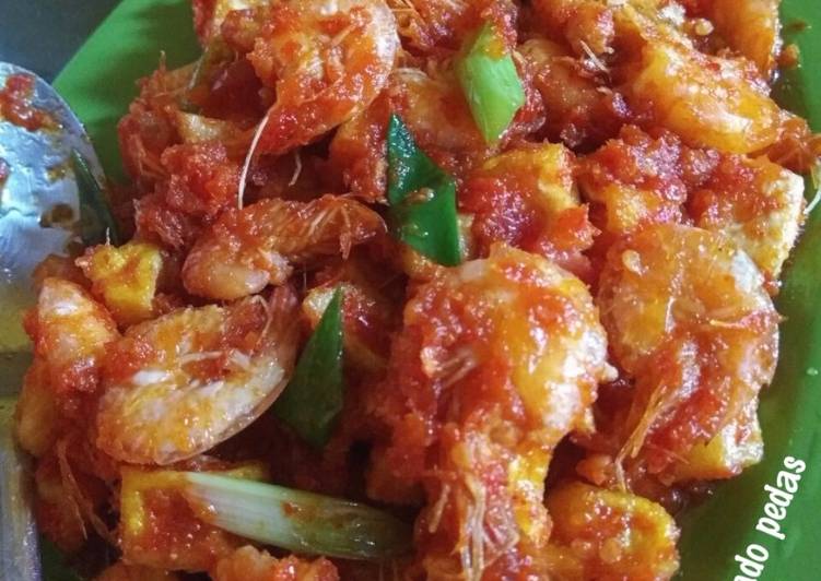 resep masakan Udang tahu balado pedas