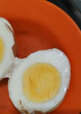 Telur rebus cepat matang