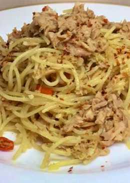 Spicy Tuna Aglio Olio Spaghetti