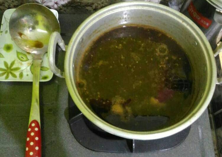 resep lengkap untuk Cuko pempek