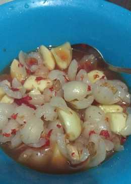 Asinan rambutan salak kekinian