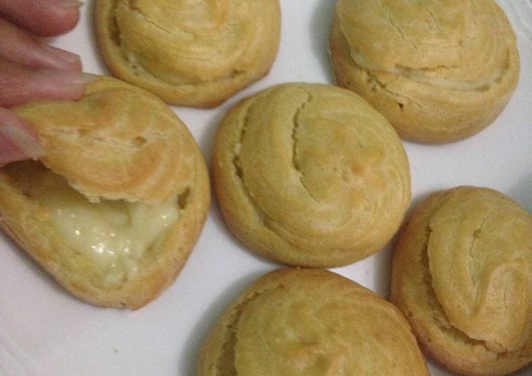 gambar untuk resep makanan Vla kue sus/soes (choux)