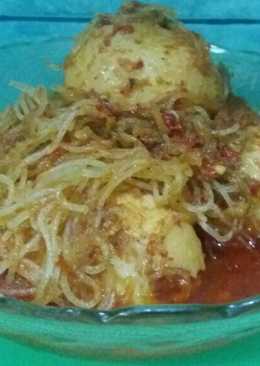 Semur telur bihun