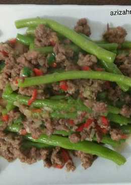 Baby buncis ala Singapore