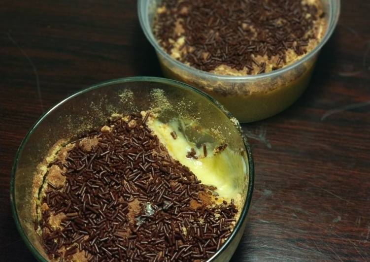 gambar untuk resep Puding Custard Milo