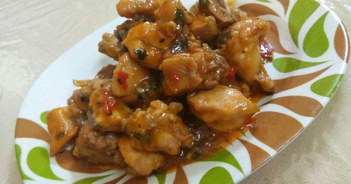 Resep Ayam Masak Asam Manis ala addiesana