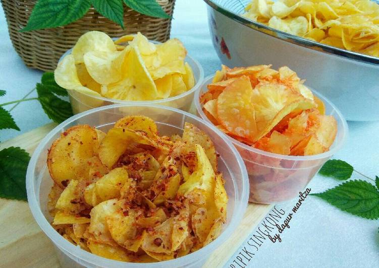 resep masakan Kripik Singkong Nano Nano