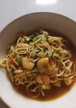 Mie rebus udang