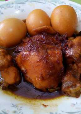 Semur Ayam Telor Kecap