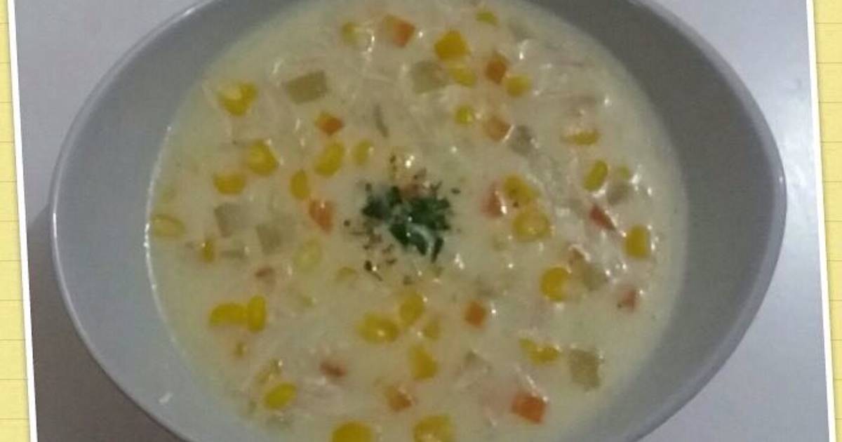 Sop krim jagung 193 resep  Cookpad