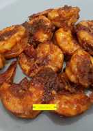 Udang Bakar Teflon