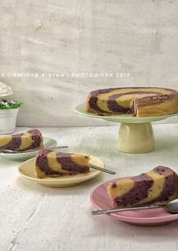 Cake Ubi Ungu-Kuning Magic Com ala #dapurnyaumminyaaisyah