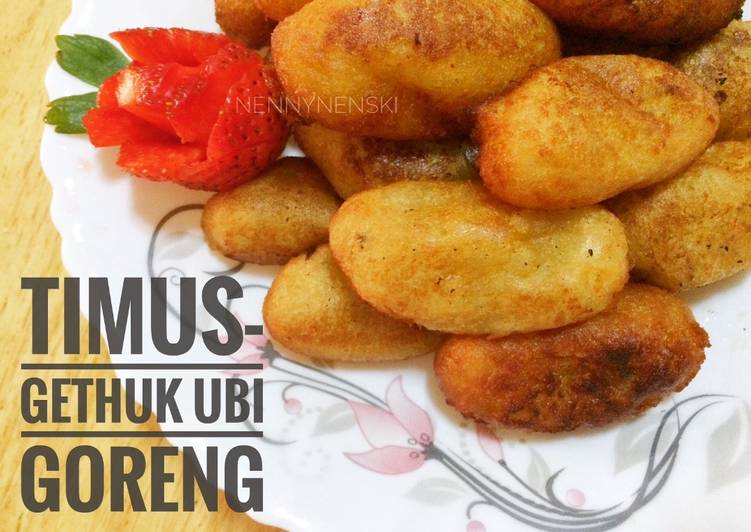 gambar untuk cara membuat Timus- gethuk goreng