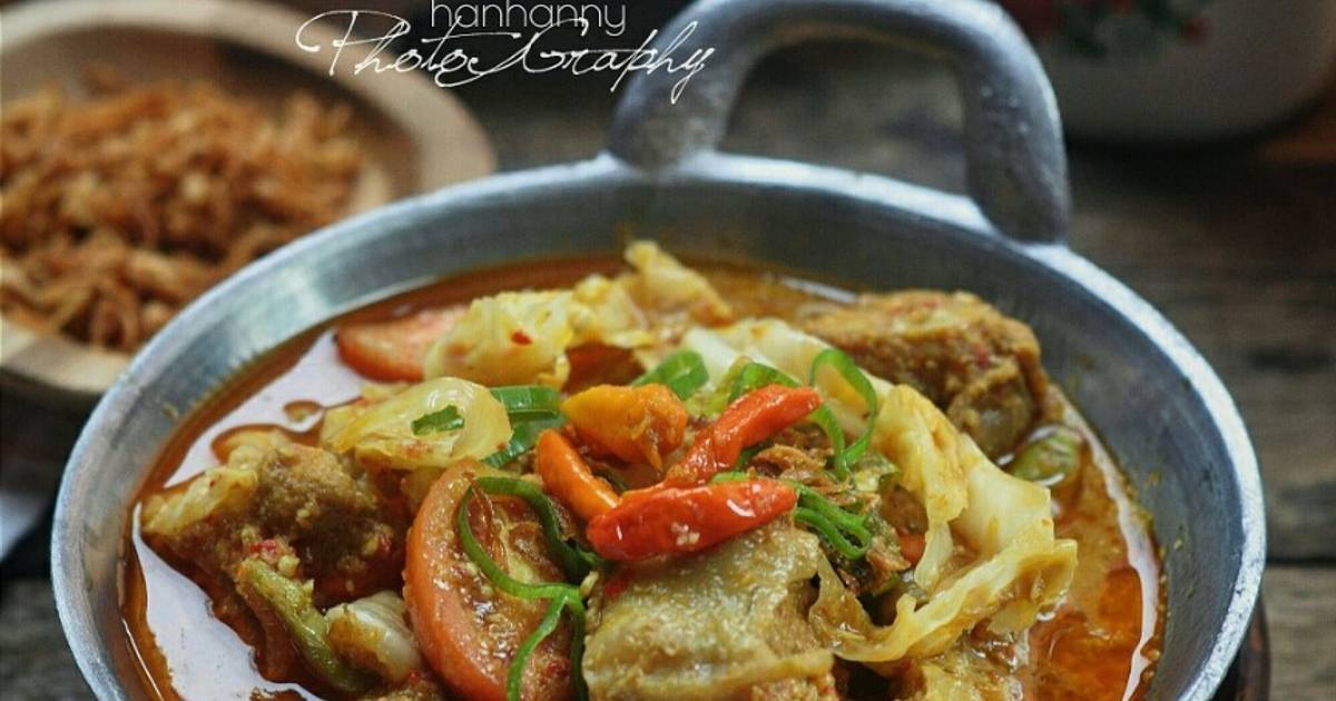 Resep Tongseng Ayam Santan ala hanhanny