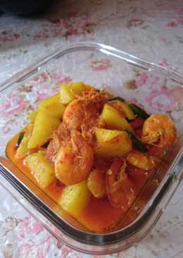 Udang Tumis Kentang