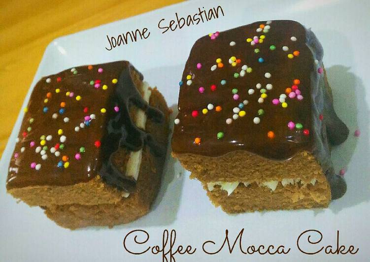 resep makanan Coffee Mocca Cake