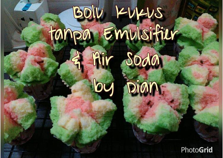 Resep Bolu Kukus tanpa emulsifier (sp/tbm/bp/soda kue)& tanpa Air Soda
Kiriman dari Dian Arbani