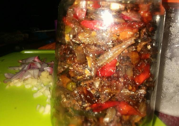 Tumis bawang merah, teri,cabe #BikinRamadanBerkesan
