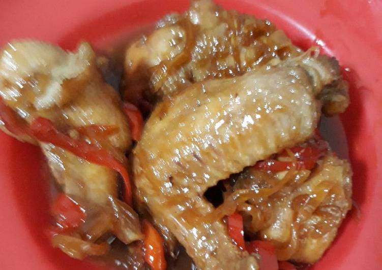 resep lengkap untuk Ayam kecap