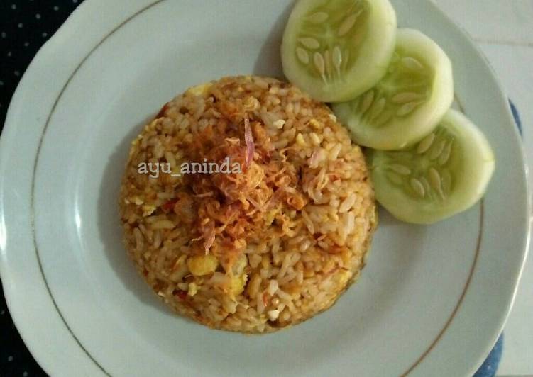 cara membuat Nasi Goreng Jawa Pedes Manis Gurih