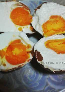 Telor ayam masin homemade #bikinramadanberkesan