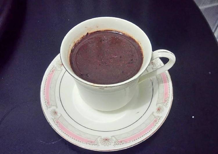 resep lengkap untuk Hot Chocolate / Coklat Panas