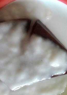 Puding Coklat vla Santan