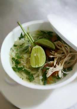 Soto ayam saus tiram