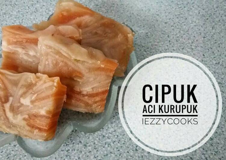 gambar untuk cara membuat Cipuk Aci Kurupuk