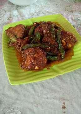 Ayam kecap pedas manis