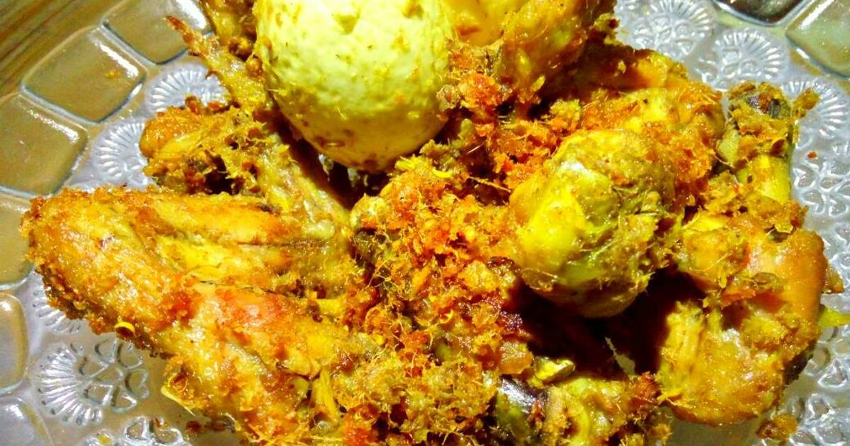 Resep Sayap Telur Bumbu Lengkuas ala R. Ngt. Ratih Tyas Putri # IG @batikamaratih_ratih