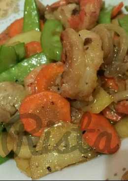 Bakso Udang Saus Tiram