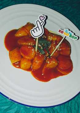 Tteokbokki / toppoki / kue beras