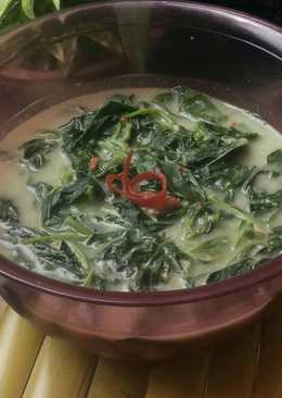 Sayur bobor bayam