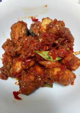 Ayam goreng pedas manis