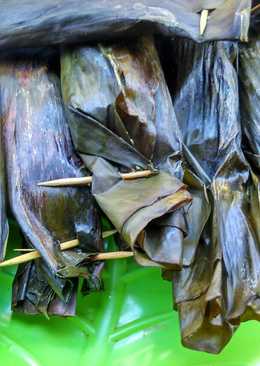 Pepes ikan teri basah maknyoss