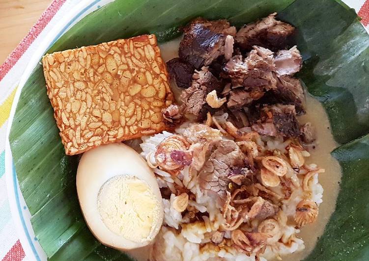 Resep Nasi Gandul khas Pati By Inge