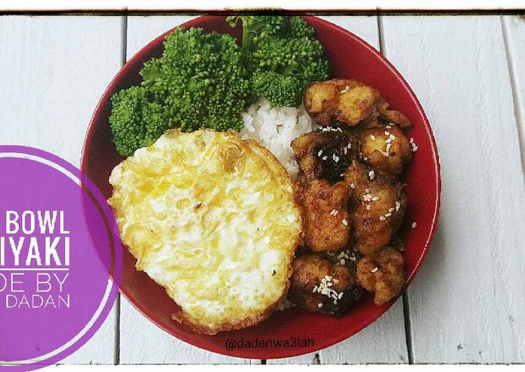 resep makanan Ayam Teriyaki Rice Bowl