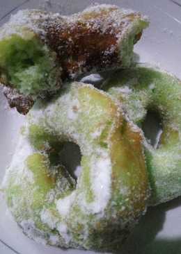 Donat kentang pandan