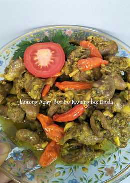 Jantung Ayam Bumbu Kuning