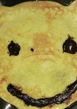 Pancake chocolate toping